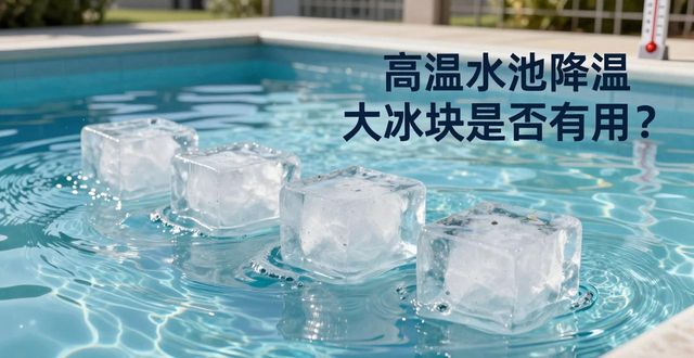 成都成华高温水池降温大冰块，到底管不管用？
